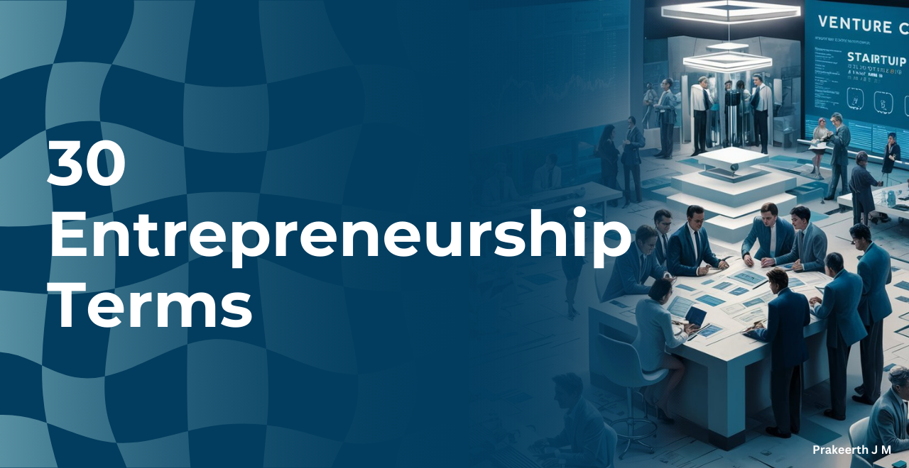 30 Entrepreneurship Terms